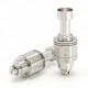 SXK Four One Five 415BB MTL Style RBA for Boro Tank / Billet / SXK BB / Vandy Pulse AIO / Cthulhu AIO / Boro Mod - Silver