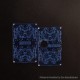 Authentic MK MODS Cyberspace Replacement Panels for Vandy Vape Pulse AIO Kit - Blue, Back + Front Plates (2 PCS)
