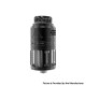 Authentic ThunderHead Creations Artemis II TC RDTA Rebuildable Dripping Tank Atomizer - Matte Black, 5.5ml, 25mm Diameter