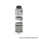 Authentic ThunderHead Creations Artemis II TC RDTA Rebuildable Dripping Tank Atomizer - Matte Black, 5.5ml, 25mm Diameter