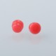 Authentic MK MODS Replacement Voltage Buttons for Cthulhu AIO Mod Kit - Red, Acrylic (2 PCS)