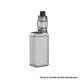 [Ships from Bonded Warehouse] Authentic SMOK G-PRIV 4 230W Box Mod Kit - Beige White, 5~230W, 2 x 18650, 6.5ml, 0.33ohm