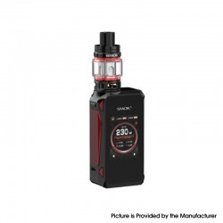 Authentic SMOKTech SMOK G-PRIV 4 230W Vape Box Mod Kit - Black, 5~230W, 2 x 18650, 6.5ml, 0.33ohm