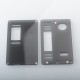 Authentic MK MODS V2 Replacement Front + Back Cover Panel Plate for Cthulhu AIO Mod Kit - Grey, Acrylic