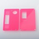 Authentic MK MODS V2 Replacement Front + Back Cover Panel Plate for Cthulhu AIO Mod Kit - Pink, Acrylic