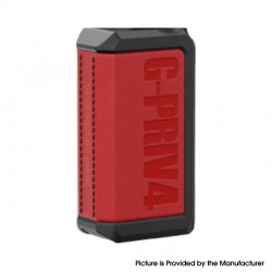 [Ships from Bonded Warehouse] Authentic SMOKTech SMOK G-PRIV 4 230W Box Mod - Red, VW 5~230W, 2 x 18650