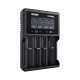 [Ships from Bonded Warehouse] Authentic Xtar VC4SL Charger for NiMH / NiCD / 21700 Battery - Black, 4-Slot, QC 3.0 USB Type-C