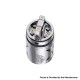 [Ships from Bonded Warehouse] Authentic Vapefly Brunhilde 1o3 RTA Rebuildable Tank Atomizer - Black, 7ml, 25.2mm Diameter