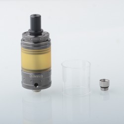[Ships from Bonded Warehouse] Authentic Vapefly Alberich MTL RTA Rebuildable Tank Atomizer - Gun Metal, 3ml / 4ml, 22mm