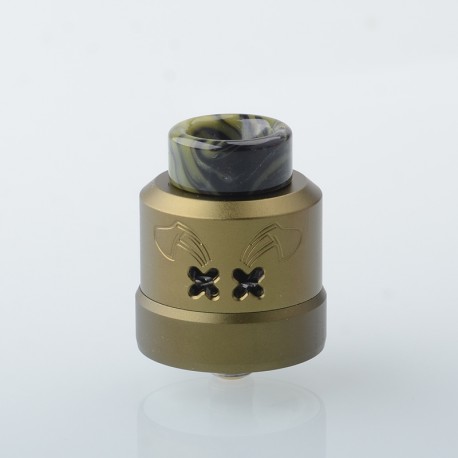 [Ships from Bonded Warehouse] Authentic Hellvape Dead Rabbit Max RDA Atomizer - Army Green, SS, BF Pin, 28mm