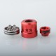 [Ships from Bonded Warehouse] Authentic Hellvape Dead Rabbit Max RDA Rebuildable Dripping Atomizer - Red, SS, BF Pin, 28mm