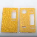 Authentic MK MODS V2 Replacement Front + Back Cover Panel Plate for Cthulhu AIO Mod Kit - Gold, Acrylic