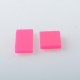 Authentic MK MODS Replacement Front + Back Window for Cthulhu AIO Mod Kit -Pink, Acrylic