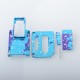 Authentic MK MODS Replacement 4-in-1 Inner Set + Front / Back Plate for DNA 60W / 70W BB Style Box Mod - Blue Galaxy