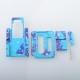 Authentic MK MODS Replacement 4-in-1 Inner Set + Front / Back Plate for DNA 60W / 70W BB Style Box Mod - Blue Galaxy