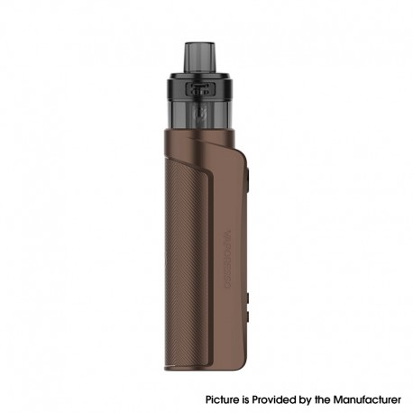 [Ships from Bonded Warehouse] Authentic Vaporesso GEN PT80 S Pod System Mod Kit - Earth Brown, VW 5~80W, 1 x 18650, 4.5ml