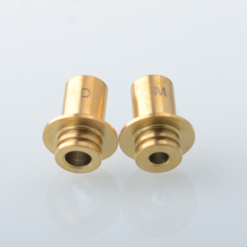 Buy Monarchy Cyber Style 510 Drip Tip Set Brown Gold SS PEI