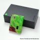 Authentic Ultroner PIXIE II 8W Pod Mod - Green, Stabilized Wood, 500mAh