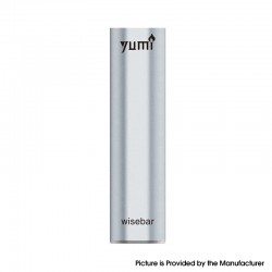 Authentic YUMI Wisebar Pre-Filled Pod System Battery Only - Grey, 290mAh
