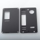 Authentic MK MODS V2 Replacement Front + Back Cover Panel Plate for Cthulhu AIO Mod Kit - Black, Acrylic