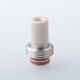 Vapeasy BlackRose Mods The Ultimate Style 510 Drip Tip Set - PEEK, 4 PCS Beauty Rings, 4 PCS Mouthpiece