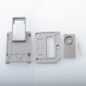 Mission XV Switch Inner Plate Set for SXK BB / Billet Box Mod Kit - Silver, Aluminum