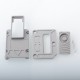 Mission XV Switch Inner Plate Set + Front / Back Plate for SXK BB / Billet Box Mod Kit - Grey, Aluminum + Acrylic