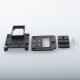 Mission XV Switch Inner Plate Set + Front / Back Plate for SXK BB / Billet Box Mod Kit - Black, Aluminum + Acrylic