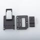 Mission XV Switch Inner Plate Set + Front / Back Plate for SXK BB / Billet Box Mod Kit - Black, Aluminum + Acrylic