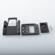 Mission XV Switch Inner Plate Set + Front / Back Plate for SXK BB / Billet Box Mod Kit - Black, Aluminum + Acrylic