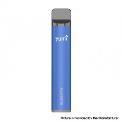 Authentic YUMI Bar 1500 Puffs 20mg Disposable Kit - 850mAh 4.8ml Blueberry (20mg)