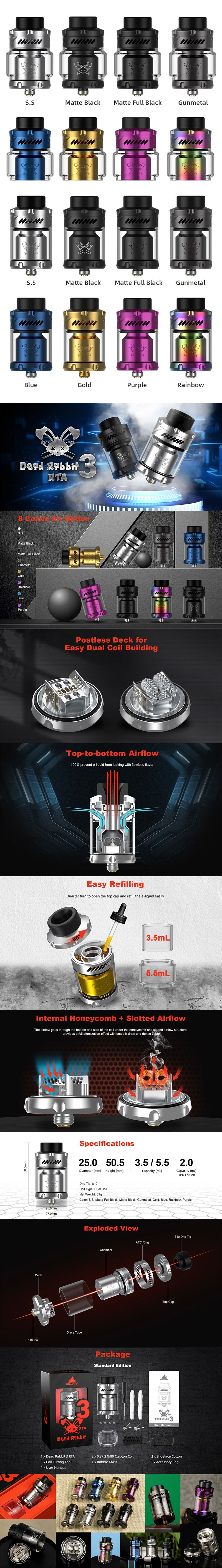 Hellvape Dead Rabbit 3 RTA