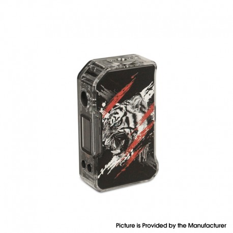 Authentic Dovpo MVP 220W Box Mod - Tiger-Transparent, 5~220W, 2 x 18650