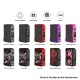 Authentic Dovpo MVP 220W Box Mod - Tiger-Transparent, 5~220W, 2 x 18650