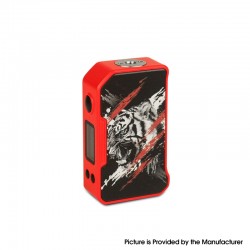 Authentic Dovpo MVP 220W Vape Box Mod - Tiger-Red, 5~220W, 2 x 18650