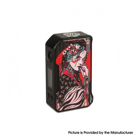 Authentic Dovpo MVP 220W Box Mod - Geishe-Black, 5~220W, 2 x 18650