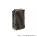 Authentic Dovpo MVP 220W Box Mod - Carbon Fiber-Transparent, 5~220W, 2 x 18650
