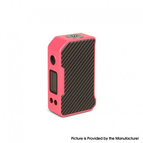 Authentic Dovpo MVP 220W Box Mod - Carbon FIber-Pink, 5~220W, 2 x 18650