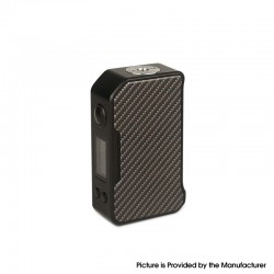 Authentic Dovpo MVP 220W Vape Box Mod - Carbon Fiber-Black, 5~220W, 2 x 18650