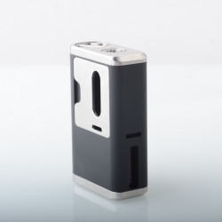 5AVape Hussar BXR Style AIO VW Box Mod - Black + Silver, 1~60W, 1 x 18650