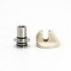 SXK Monarchy Cyber Style 510 Drip Tip Set - 316SS + POM / PEEK / PET, 3 x Mouthpieces + 2 x 510 Connector Base