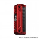 [Ships from Bonded Warehouse] Authentic LostVape Thelema Solo 100W Box Mod - Matt Red Carbon Fiber, VW 5~100W, 1 x 18650/20700