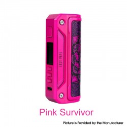 [Ships from Bonded Warehouse] Authentic Lost Vape Thelema Solo 100W Box Mod - Pink Survivor, VW 5~100W, 1 x 18650 / 21700