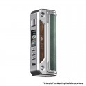Authentic Lost Vape Thelema Solo 100W Box Mod - Stainless Steel Mineral Green, VW 5~100W, 1 x 18650 / 21700