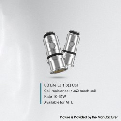 Authentic Lost Vape Replacement Mesh Coil for UB Lite Kit / Ursa Mini Kit - L6 1.0ohm (5 PCS)
