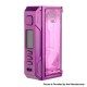 [Ships from Bonded Warehouse] Authentic LostVape Thelema Quest 200W VW Box Mod - Purple Clear, 5~200W, 2 x 18650