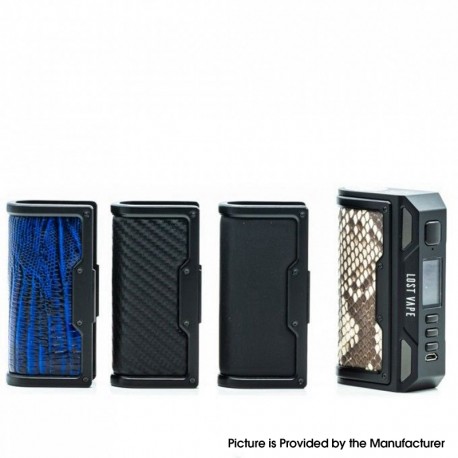 [Ships from Bonded Warehouse] Authetnic Lost Thelema DNA250C Box Mod - Black Series, 1~200W, Evolv DNA250C, (Gift Box)