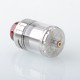 Authentic ThunderHead Creations & Mike Vapes Blaze RTA Rebuildable Tank Atomizer - Silver, 2ml / 5.5ml, 26mm Diameter