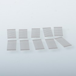 Authentic Vapjoy Ni80 Mesh Wire Sheet for Wotofo Profile RDA & Vandy Kylin M RTA - 0.13ohm (10 PCS)