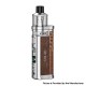 [Ships from Bonded Warehouse] Authentic LostVape Centaurus Q80 Pod Mod Kit with UB Ultra Pod - SS Walnut Wood, VW 5~80W